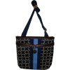 Women's/Girl's Tommy Hilfiger Xbody/Crossbody Handbag (Navy/White/Brown) - Torbice - $69.00  ~ 59.26€