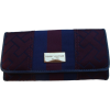 Women's Tommy Hilfiger Continental Checkbook Wallet (Burgandy & Navy)Large TH's - Carteiras - $48.00  ~ 41.23€