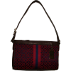 Women's Tommy Hilfiger Heritage Flag Tag Handbag (Burgundy/Navy Alpaca Trimmed With Brown) - Borsette - $95.00  ~ 81.59€