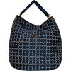 Women's Tommy Hilfiger Large Shoulder Tote Handbag (Blue/White) - Borsette - $109.00  ~ 93.62€