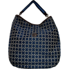 Women's Tommy Hilfiger Large Shoulder Tote Handbag (Blue/White) - Hand bag - $109.00 