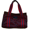 Women's Tommy Hilfiger Medium Iconic Handbag (Navy/Burgundy) - バッグ - $79.00  ~ ¥8,891