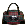 Women's Tommy Hilfiger Satchel Handbag (Red Plaid/Black) - Hand bag - $95.00 
