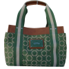 Women's Tommy Hilfiger Small Iconic Tote Handbag (Green/Tan/White) - Kleine Taschen - $76.00  ~ 65.28€