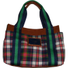 Women's Tommy Hilfiger Small Iconic Tote Handbag (Plaid) - ハンドバッグ - $79.00  ~ ¥8,891