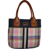 Women's Tommy Hilfiger Small Tommy Tote Handbag (Plaid) - 手提包 - $89.00  ~ ¥596.33