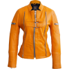 Women Mustard Yellow Sheep Skin Rib Quil - Куртки и пальто - $189.99  ~ 163.18€
