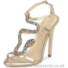 Women Roberto Cavalli Platinum Sandals - サンダル - 