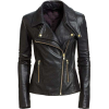 Women leather jacket - Košulje - duge - 