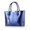 Womens Medium Size Designer Faux Leather Stylish Top-Handle HandbagTote Shoulder Bag - Bag - $29.99  ~ £22.79