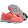 Womens NIKE Free Run+ 3 Coral  - Classic shoes & Pumps - 