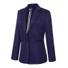 Women's Casual One Button Office Blazer Jacket - Suits - $30.86 