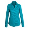 Women's Classic Button Down Long Sleeve Fitted Shirt - Camisas - $20.98  ~ 18.02€