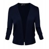 Women's Classic Open Front Sweater 3/4 Sleeve Cardigan - Košulje - kratke - $15.98  ~ 101,51kn