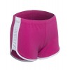 Women's Elastic Waist Active Lounge Shorts with White Outline - Shorts - $11.99  ~ £9.11