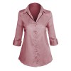 Women's Fitted Classic Button Down Shirt with Stretch - Camisas - $9.98  ~ 8.57€