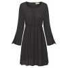 Women's Hollow Out Loose-Fitting A Line Dress Tops - Dresses - $22.99 