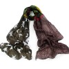Womens Long Scarf Shawl Star Love and Peace Scarf - Schals - $18.00  ~ 15.46€