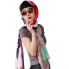 Womens Long Silk Scarf Cover Girl Silk-Cotton Scarf - Šalovi - $63.00  ~ 54.11€