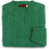 Womens Scottish Shetland Wool Crewneck S - Pullovers - $185.00  ~ £140.60