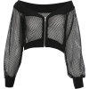 Women's Sheer Mesh Long Sleeved Jackets - 外套 - $20.00  ~ ¥134.01