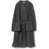 Wool Belted No Color Coat - Jacket - coats - 
