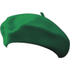 Wool Green French Beret - Sombreros - 