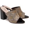  Woven raffia mules - Klasične cipele - 