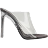 YEEZY Transparent Grey Mules - Sandale - 