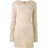 YEEZY long-sleeved knitted dress - Obleke - 