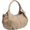 YELENA Everyday Top Double Handle Bowler Hobo Shoulder Bag Shopper Tote Satchel Handbag Purse Khaki - Hand bag - $27.50 