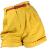 YELLOW SHORTS - 短裤 - 