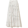 YIN-YANG Embroidery Maxi Skirt - Krila - 