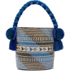 YOSUZI Safira embellished straw bucket b - Hand bag - 
