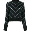 Y/PROJECT chevron stripes jumper - Пуловер - 