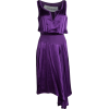 YSL Purple Satin Sleeveless Dress - Haljine - $463.00  ~ 397.66€