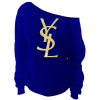 YSL - Swetry na guziki - 