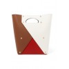 YUZEFI Pablo color-block textured-leathe - Hand bag - 