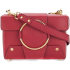 YUZEFI ruby red asher leather crossbody - Bolsas pequenas - 