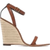 YVES SAINT-LAURENT leather sandal - Sandale - 