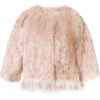 YVES SALOMON feather-trimmed collarless - Giacce e capotti - 