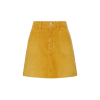 Yellow 60s Pocket Mini Skirt - Suknje - 