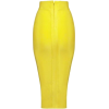 Yellow Bandage Skirt - 连衣裙 - 