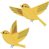 Yellow Birds - Illustrations - 