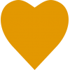 Yellow Heart Free clipart - Ilustracje - 