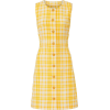 Yellow Plaid Dress by Tory Burch - Dresses - 