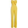 Yellow Strapless Jumpsuit - Resto - 