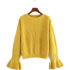 Yellow - Pullovers - 