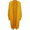 Yellow long cardigan - Cardigan - 