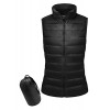 Yidarton Women Down Vest Packable Lightweight Outerwear Coat Jacket Puffer Vests - Chaquetas - $15.89  ~ 13.65€